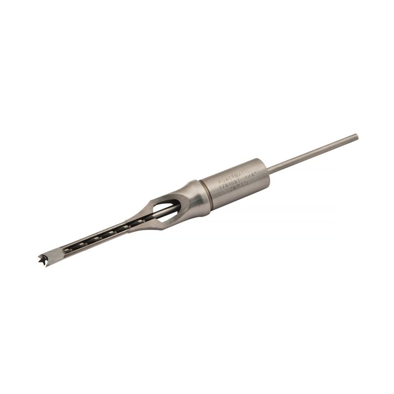 Powermatic 1/4-Inch Premium Mortise Chisel and Bit (1791091),Silver - Image 1